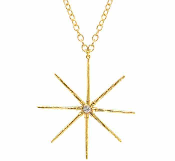 Elisabeth Bell Jewelry Sea Urchin Star Necklace
