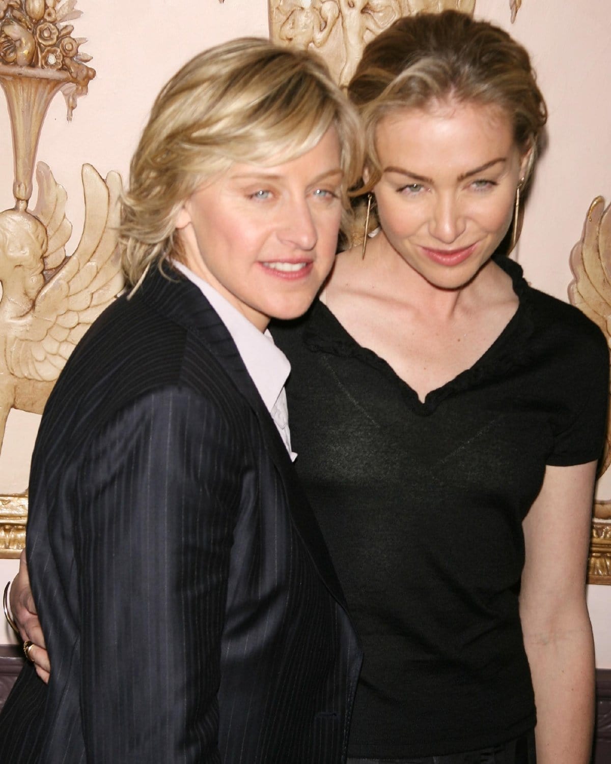 Ellen DeGeneres and Portia de Rossi first met at a party in 2000 and started dating in 2004