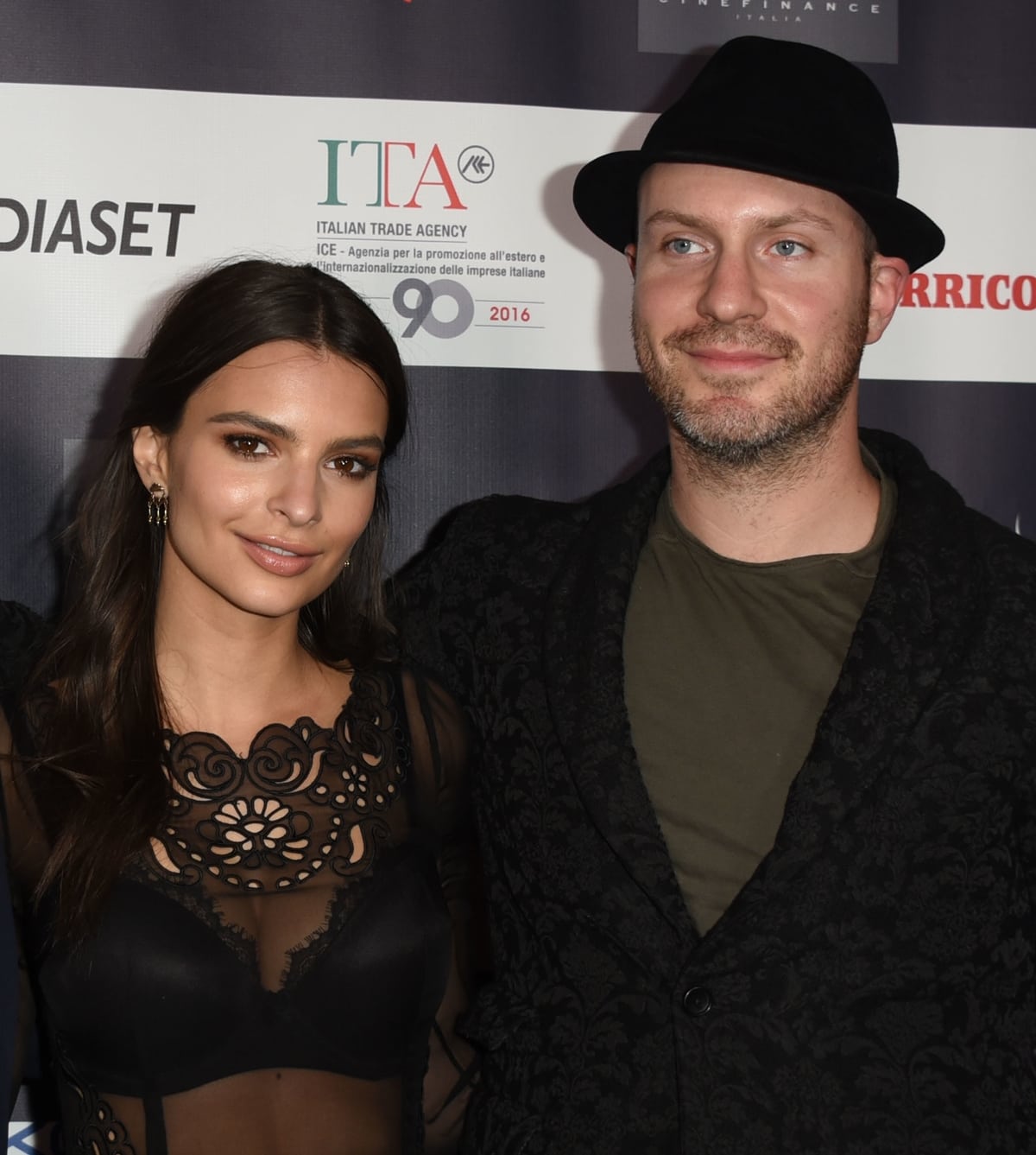 Emily Ratajkowski made a rare public appearance with her boyfriend Jeff Magid