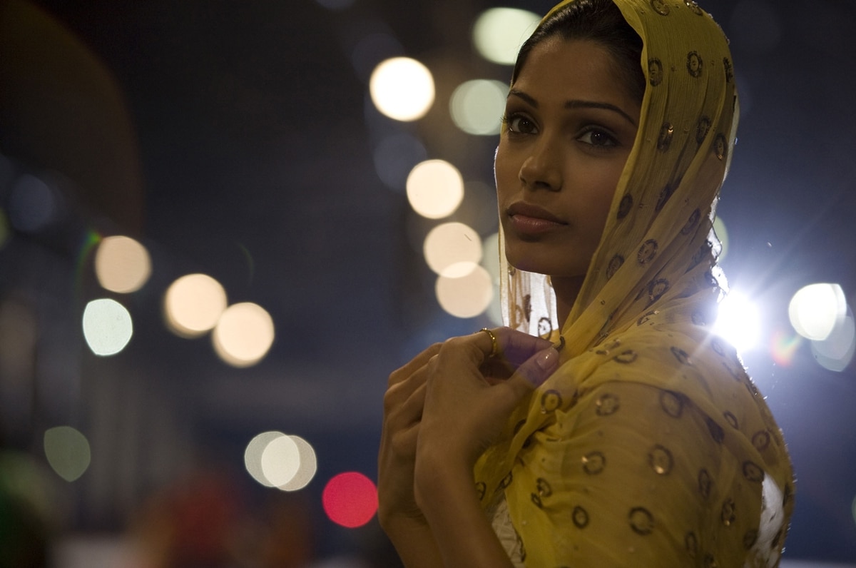 Freida Pinto was 23-years-old when filming the drama Slumdog Millionaire