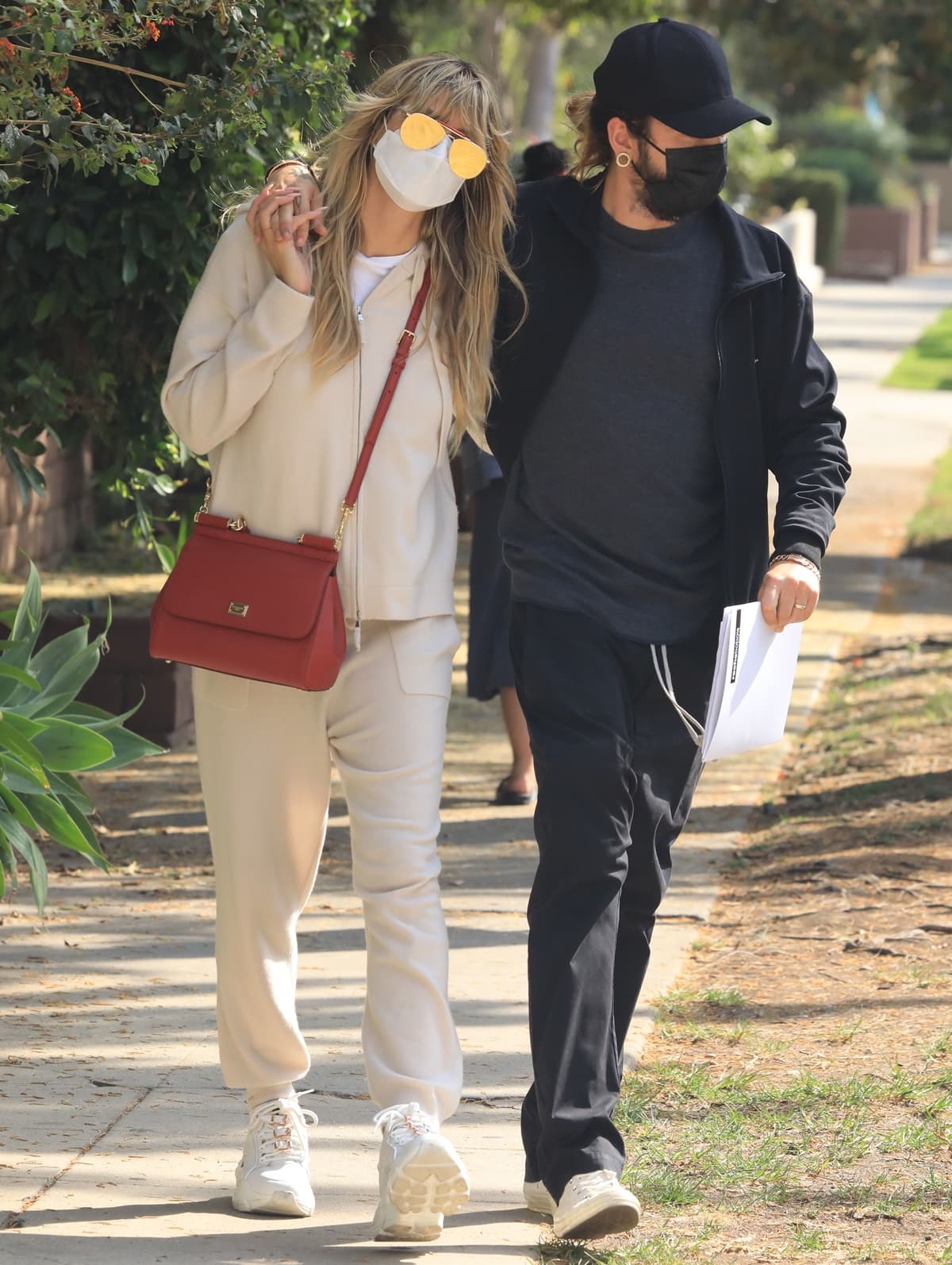 Heidi Klum and Tom Kaulitz out shopping in West Hollywood