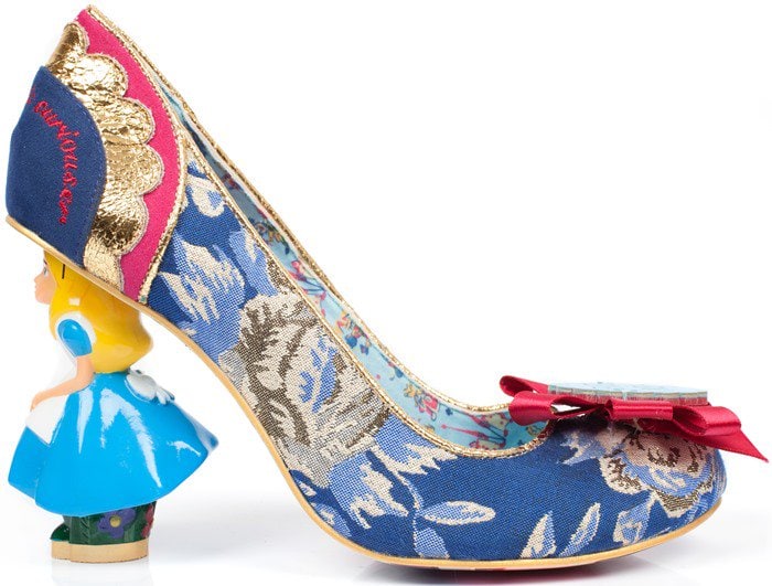 Irregular Choice Alice In Wonderland Curious Feeling Heels