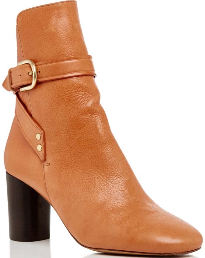Isabel Marant Tan 'Raley' Leather Boots