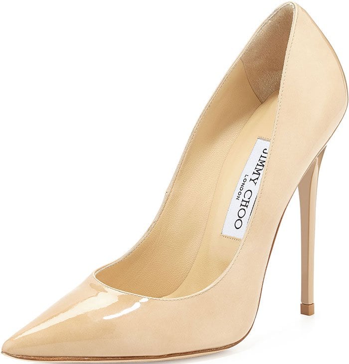 Jimmy Choo "Anouk" Patent Leather Pumps