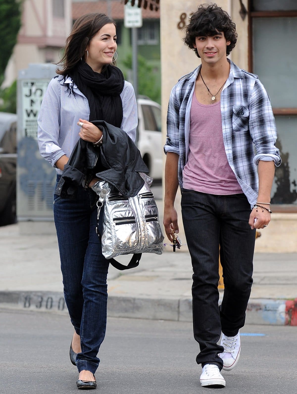 After meeting on the set of the Jonas Brothers' "Lovebug" music video, Joe Jonas dated Camilla Belle for a few months between late 2008 and mid–2009