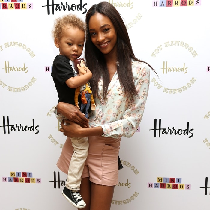 Jourdan Dunn's son Riley suffers from sickle-cell disease