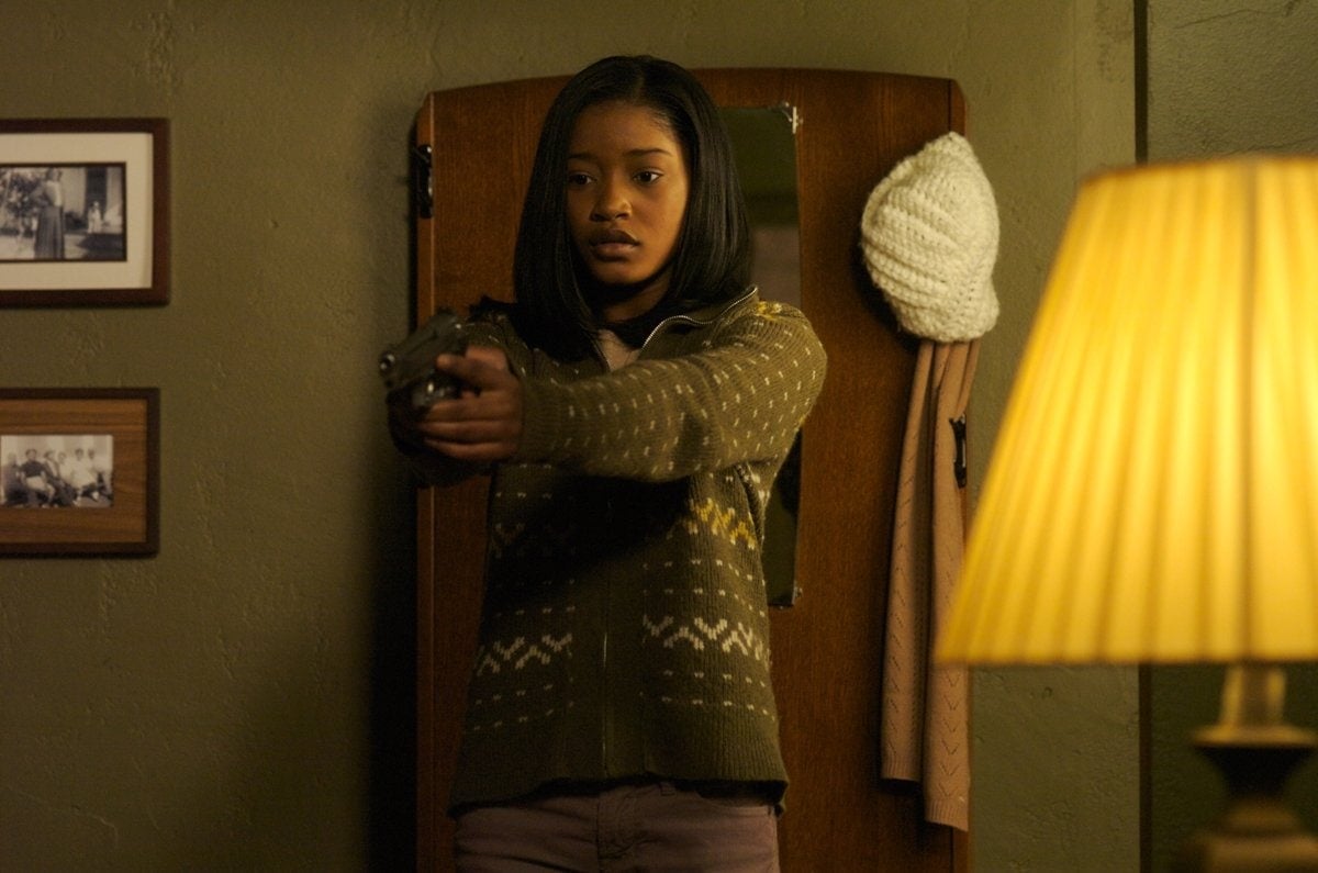 Keke Palmer as Rose Cutler in the 2007 American thriller film Cleaner