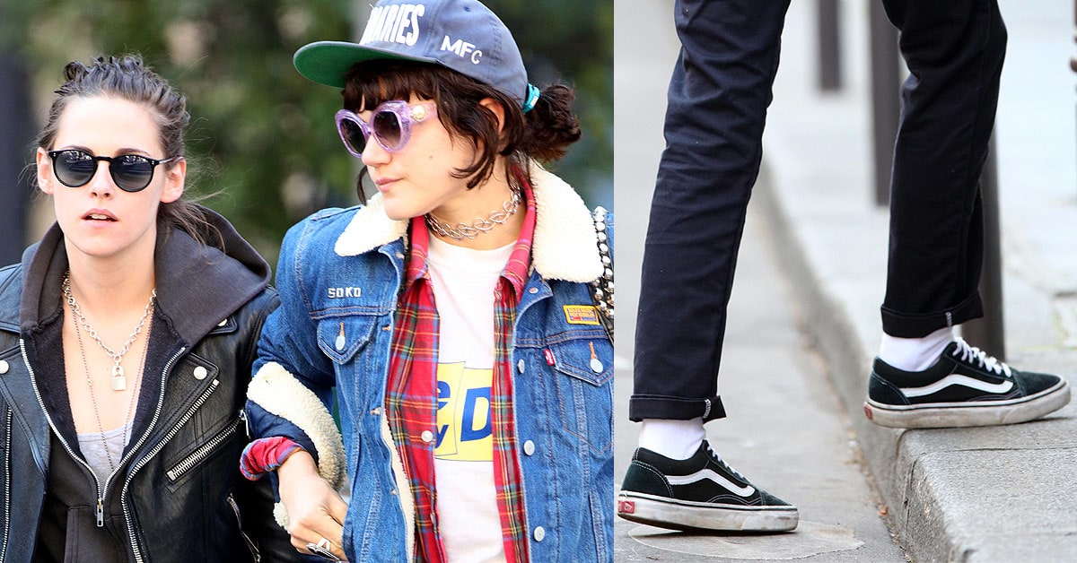 Rumored Girlfriend Soko in Vans 