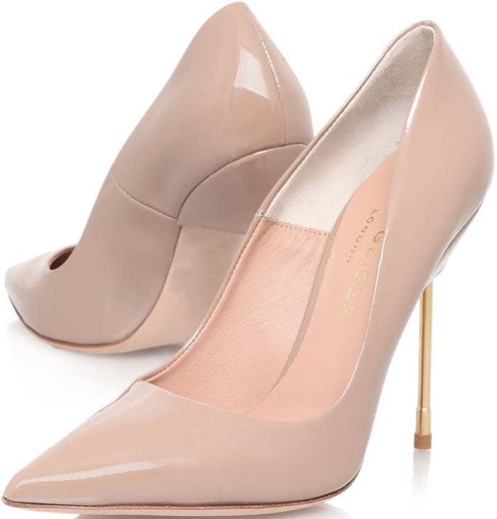 Kurt Geiger Britton Patent Nude