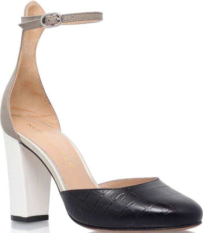 Kurt Geiger Myra Pumps Gray Black White