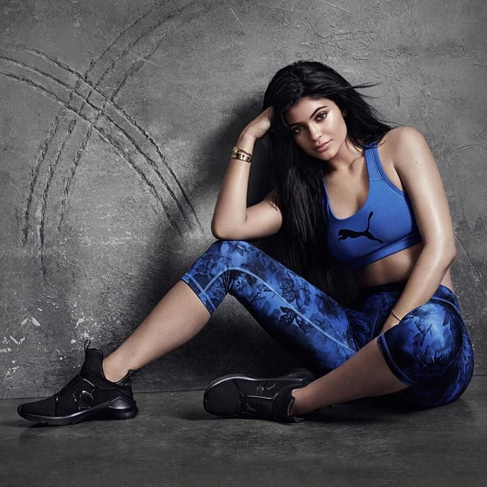 Kylie Jenner’s Instagram post of the official ad campaign