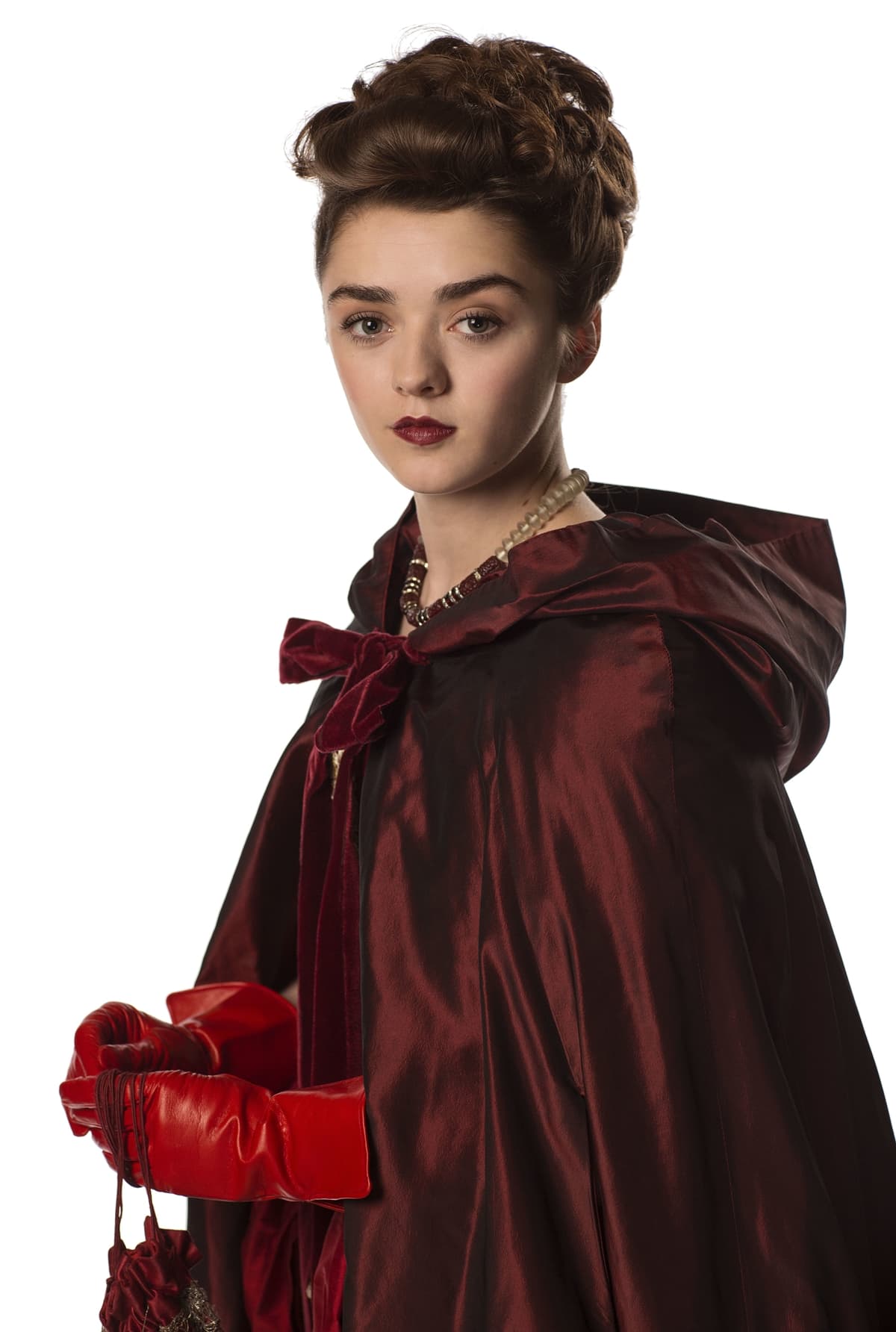 Maisie Williams was introduced as Ashildr in the ninth series episode "The Girl Who Died"