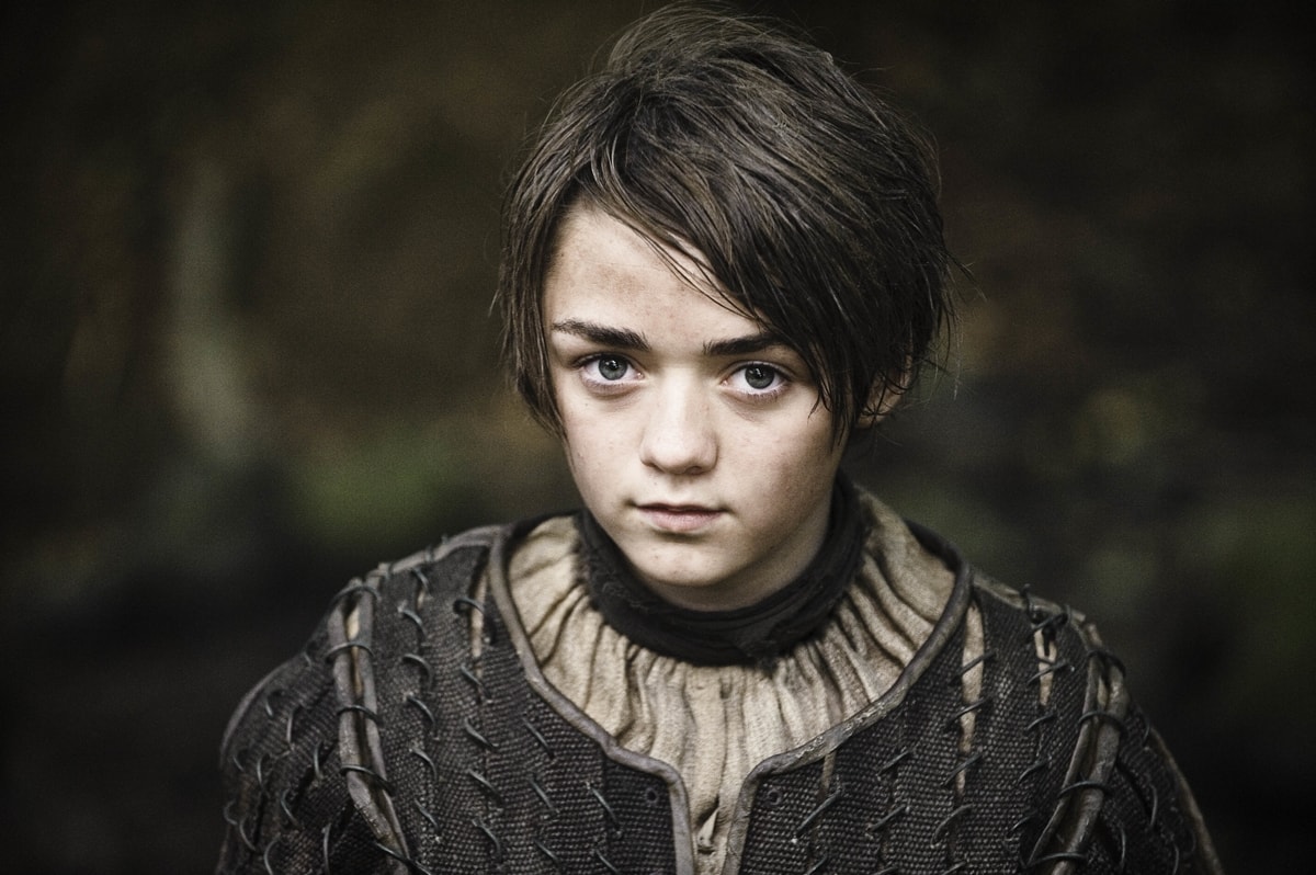 Maisie Williams joined Game of Thrones when she was 12 and grew up in front of fans