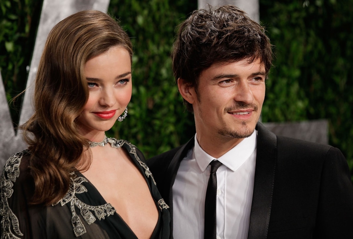 Miranda Kerr and Orlando Bloom began dating in 2007, married in July 2010 and announced their split in October 2013