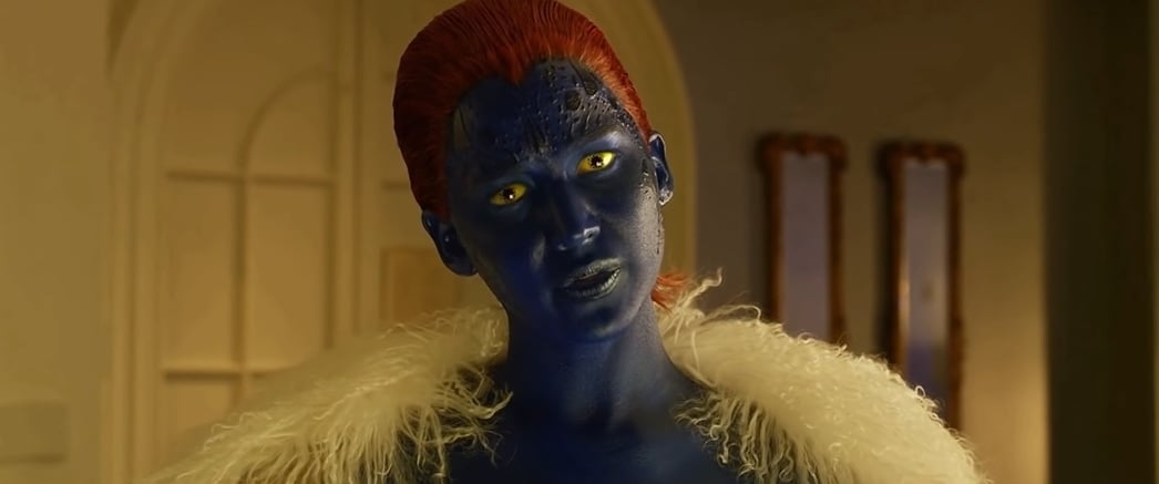 Jennifer Lawrence says it took eight hours to transform into shapeshifter Mystique