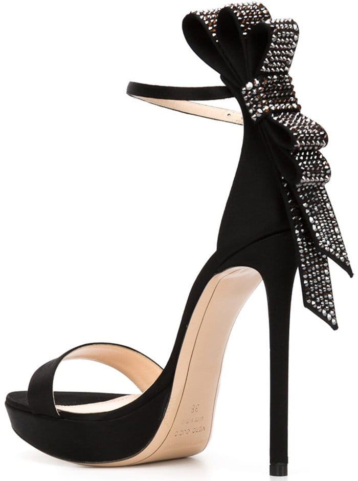 Nicholas Kirkwood Bow Embellished Faye Leather Sandals