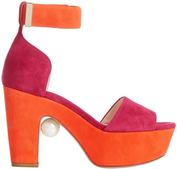 Nicholas Kirkwood Maya Platform Sandals in Sunset Hues