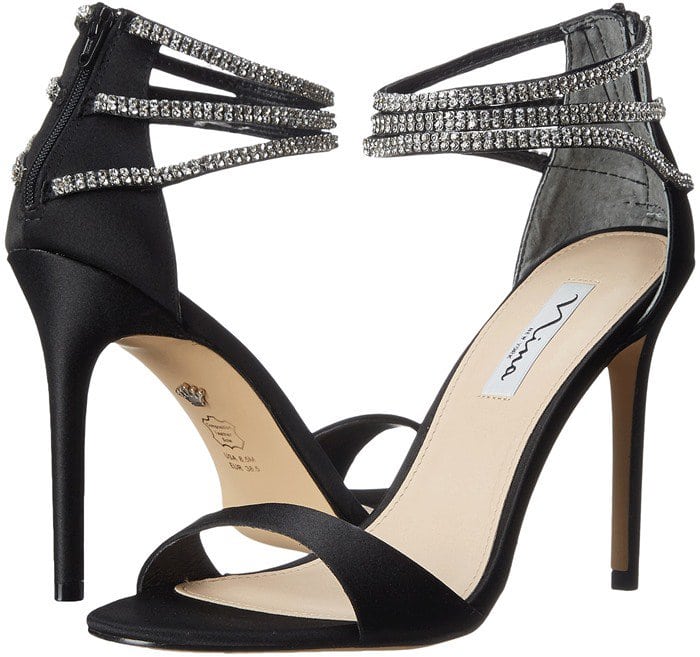 Black Nina 'Catessa' Evening Sandals