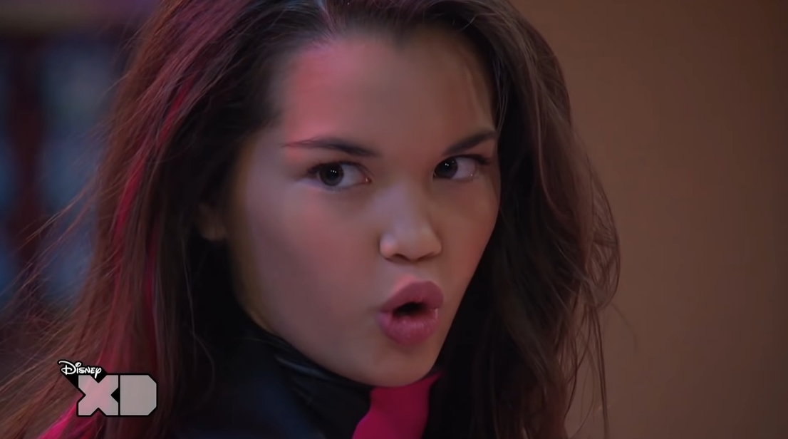 Paris Berelc was 14 years old when making her debut as Skylar Storm in the Disney XD series Mighty Med in October 2013