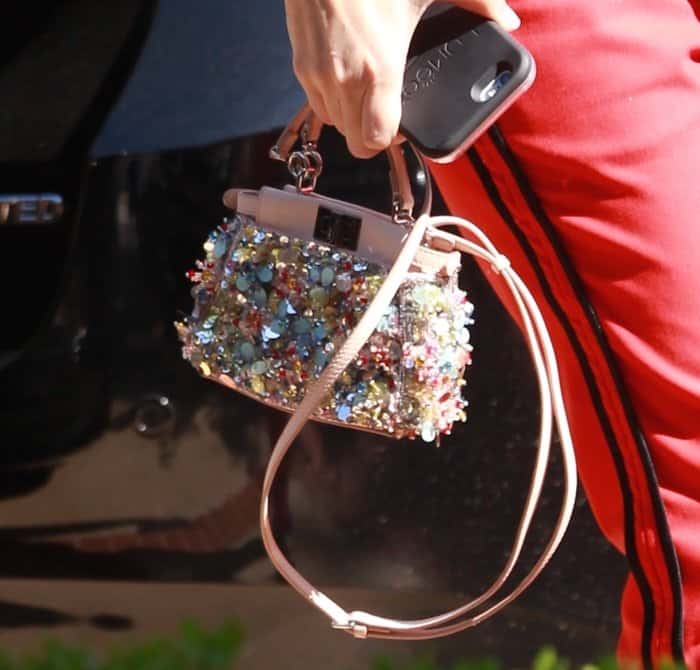 Penelope Disick's Mini Fendi Peekaboo purse