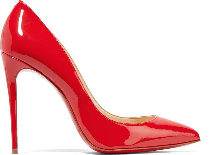 Red Christian Louboutin "Pigalle Follies" Pumps