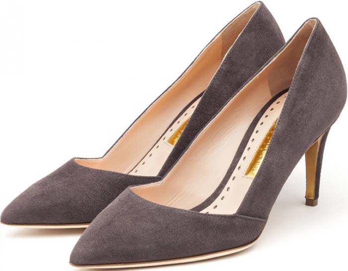 Rupert Sanderson "Tracey" Mid Heel Pumps