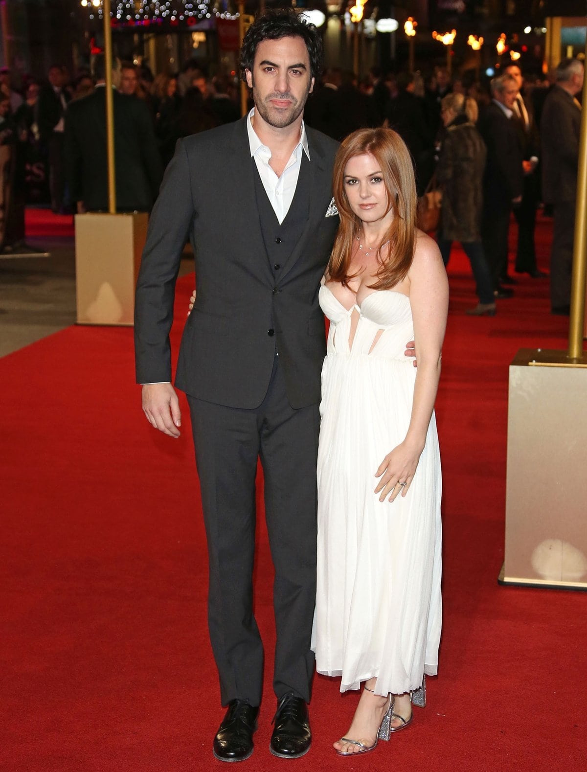 Sacha Baron Cohen and Isla Fisher met in 2001 at a party in Sydney, Australia