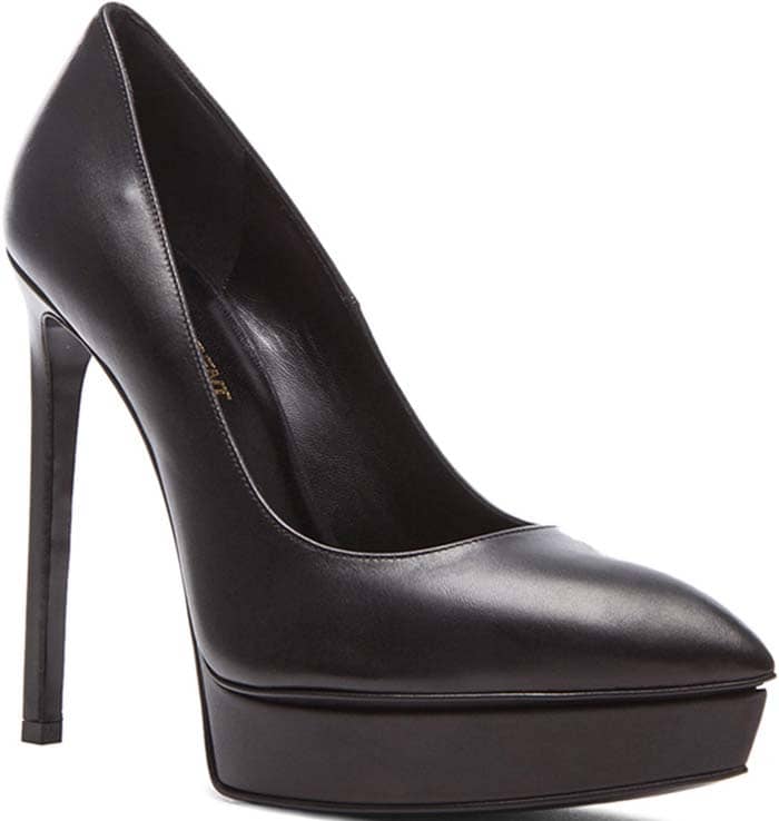 Black Saint Laurent "Janis" Pumps