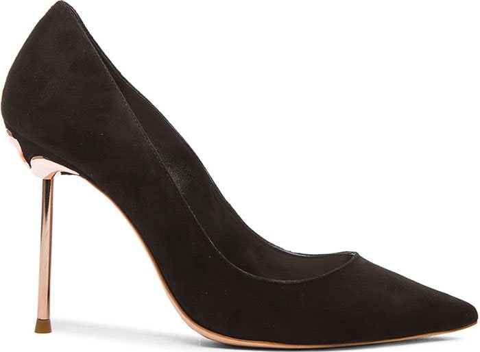 Sophia Webster Coco Flamingo Pumps Black Suede