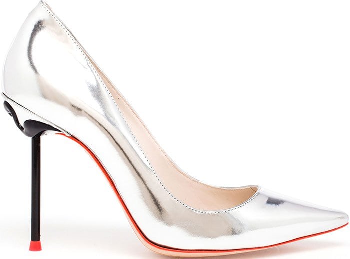 Sophia Webster Coco Flamingo Pumps Silver