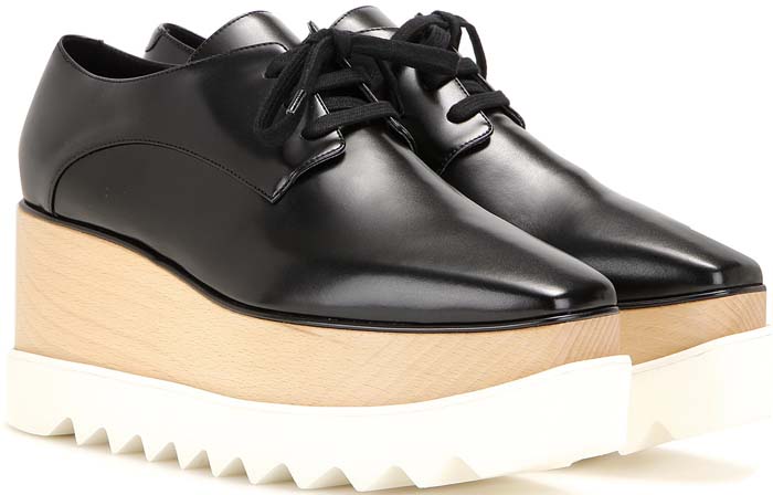 Stella McCartney "Elyse" Platform Derby Shoes