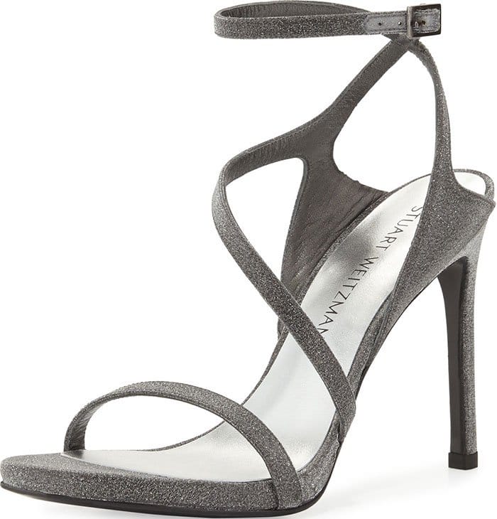 Stuart Weitzman Asymmetric Evening Sandals