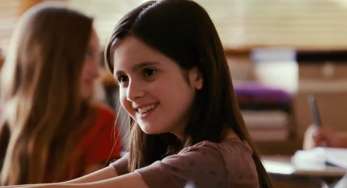 At just 11 years old, Laura Marano portrayed young Becca in a flashback scene in the 2007 hit film Superbad, marking an early role in her acting career