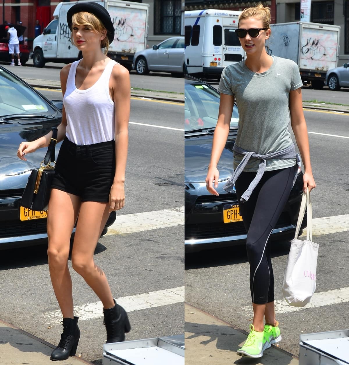 Before they started fighting, Kloss Kloss listed Taylor Swift as one of her "closest friends"