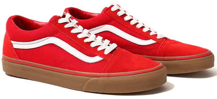 Vans Old Skool Gumsole Sneakers in Formula One/Medium Gum