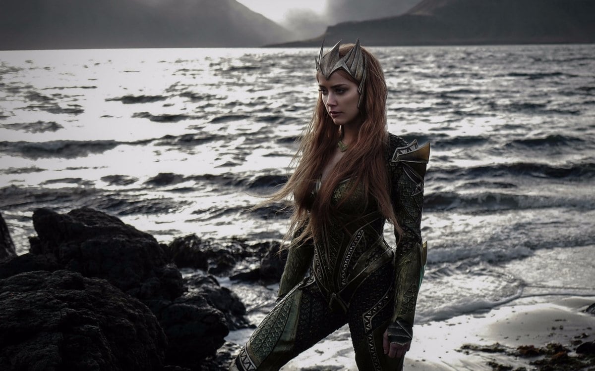 Amber Heard joined the DC Extended Universe in 2017 to play Atlantean queen Mera in superhero films Justice League