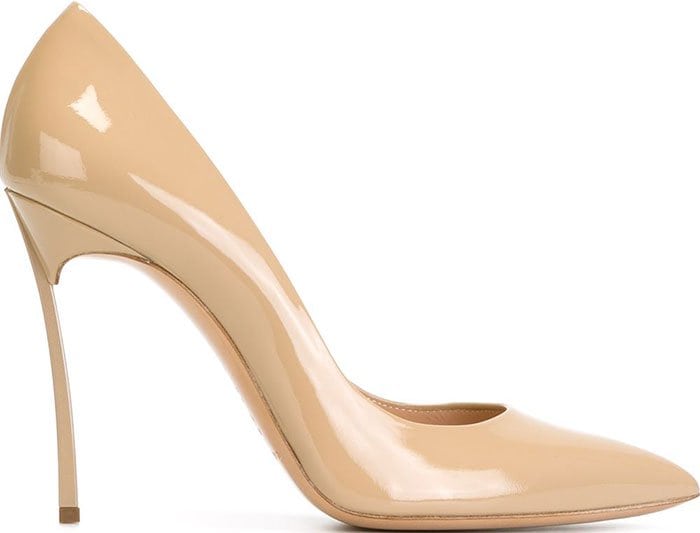 Casadei Blade Pumps Beige Patent