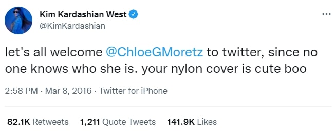 Kim Kardashian makes fun of Chloë Grace Moretz and claims no one knows who she is