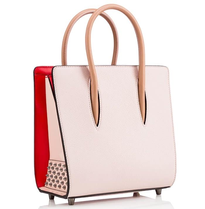 Christian Louboutin Paloma Small Tote in Ballerina Calfskin