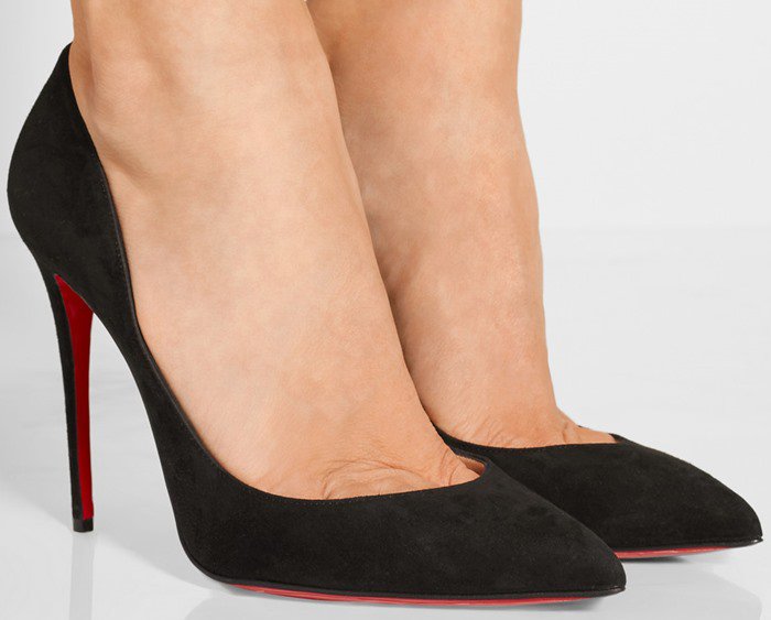 Christian Louboutin Pigalle Follies 100 suede pumps