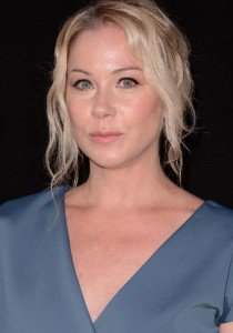 Christina Applegate's Bold Red Carpet Look at Tribeca: Blue-Gray Dress