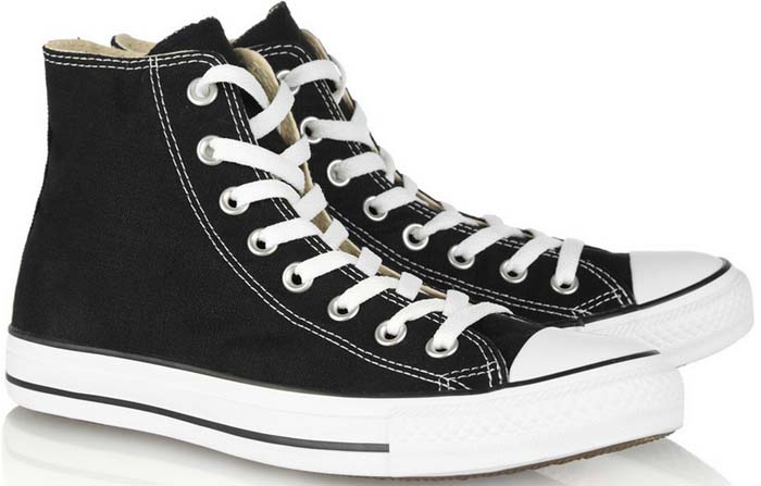 Created in 1917, the Chuck Taylor All Star sneaker was the original basketball shoe