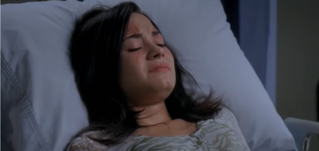 Demi Lovato was 17 years old when her episode of the television medical drama Grey's Anatomy aired on May 13, 2010