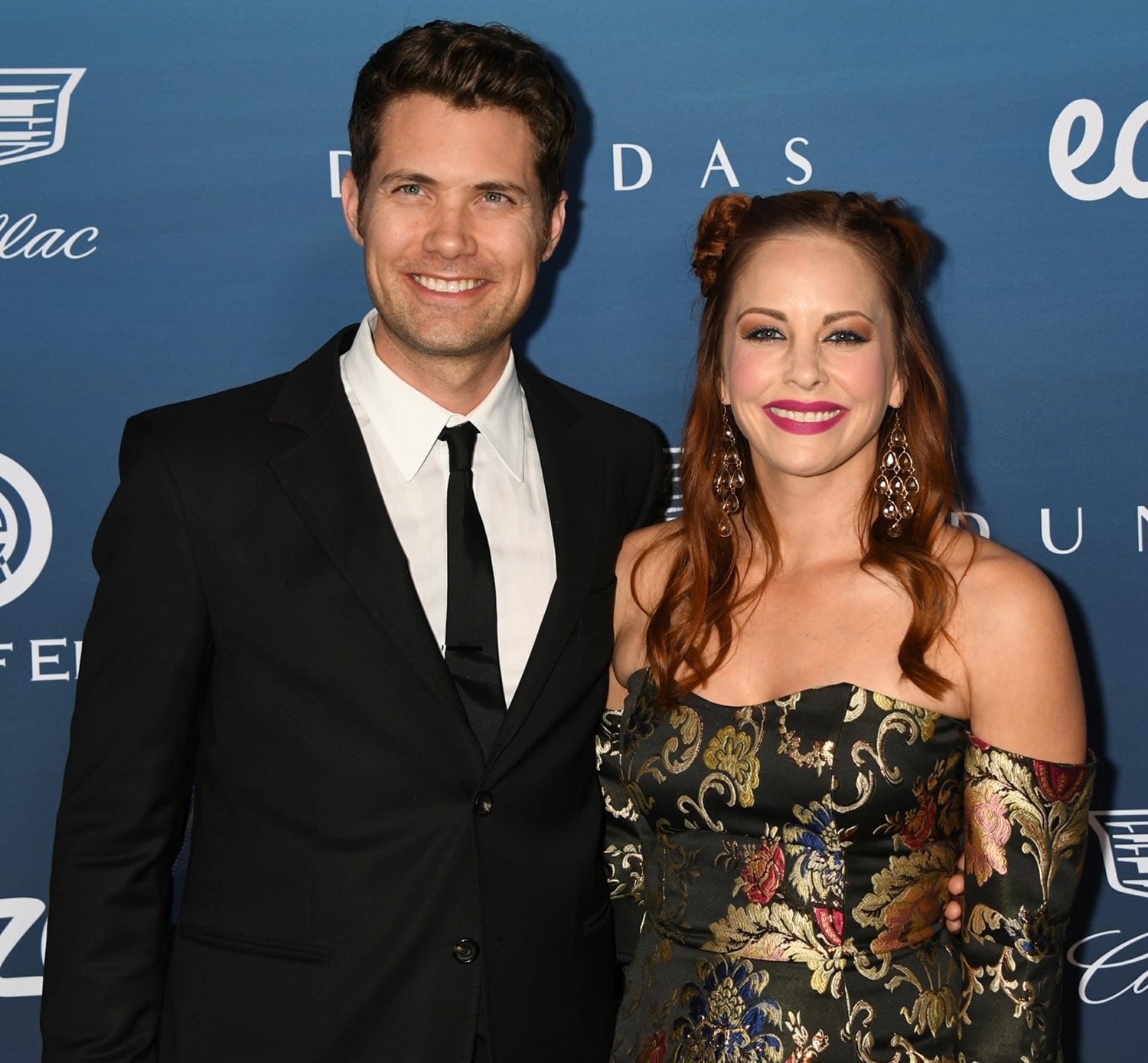 Drew Seeley, who sang most of Zac Efron's part in High School Musical while Zac lip synced, and his wife Amy Paffrath attend Michael Muller's HEAVEN