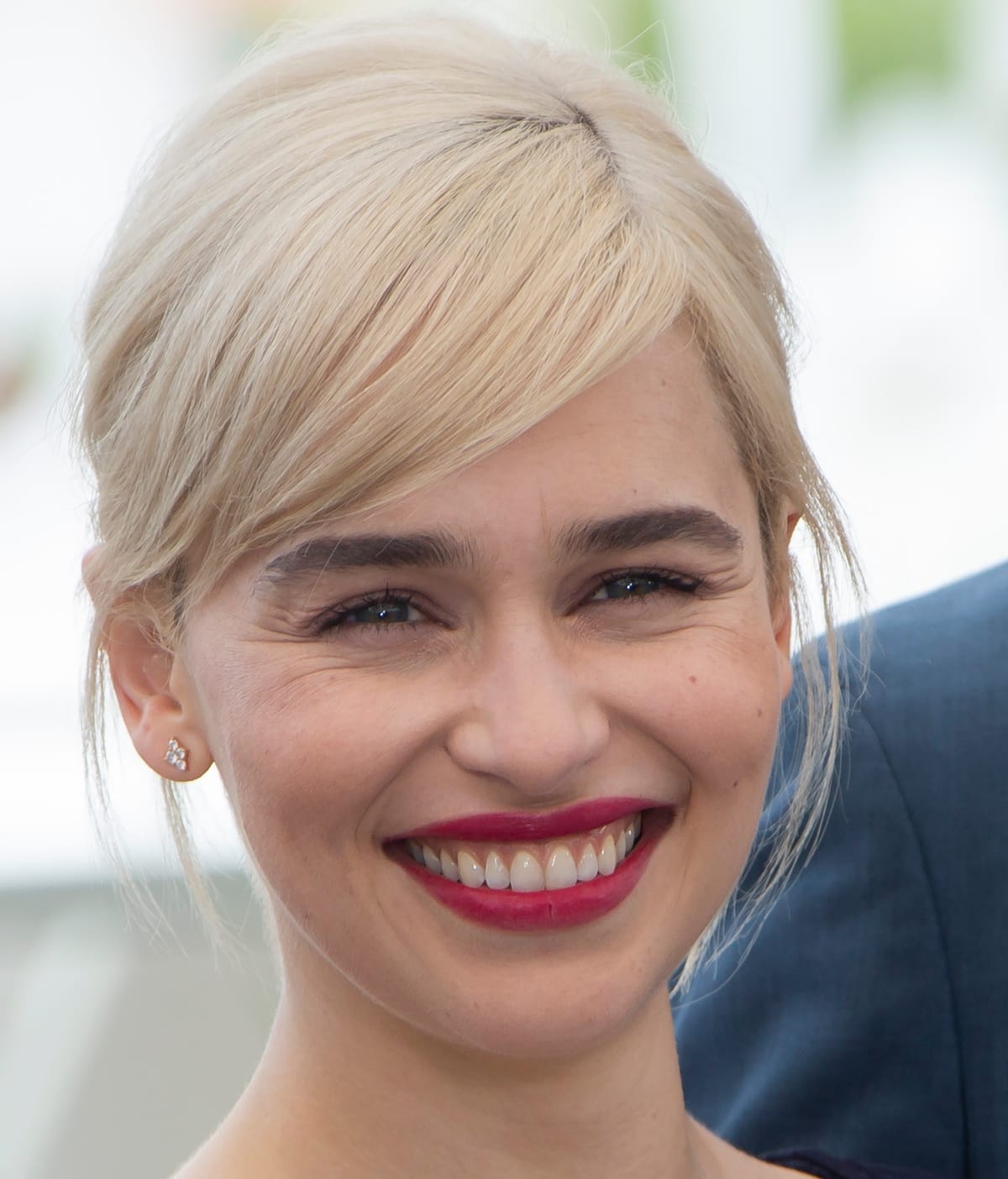 Actress Emilia Clarke has become famous for her extremely expressive eyebrows