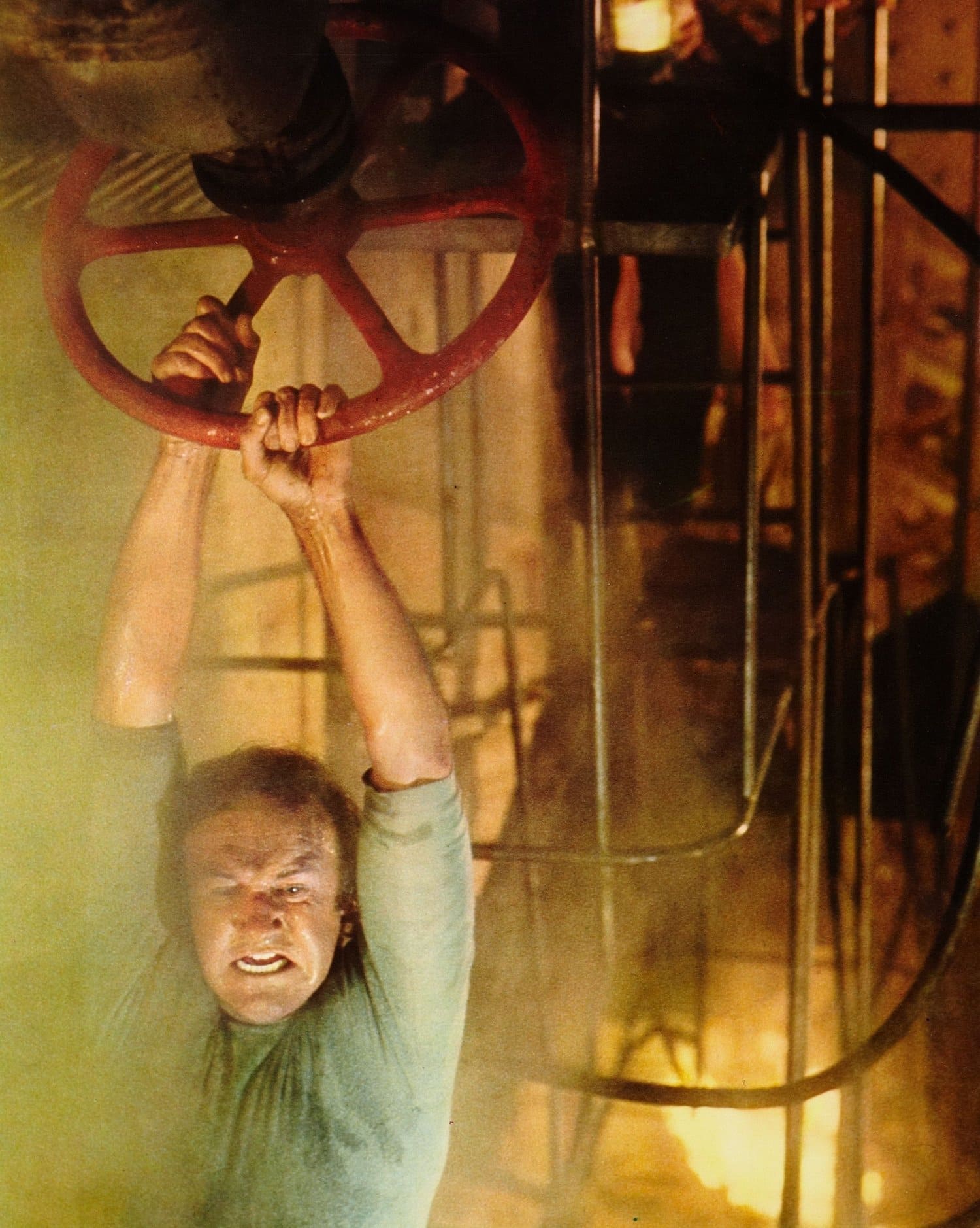 Gene Hackman as Reverend Frank Scott in Ronald Neame's The Poseidon Adventure