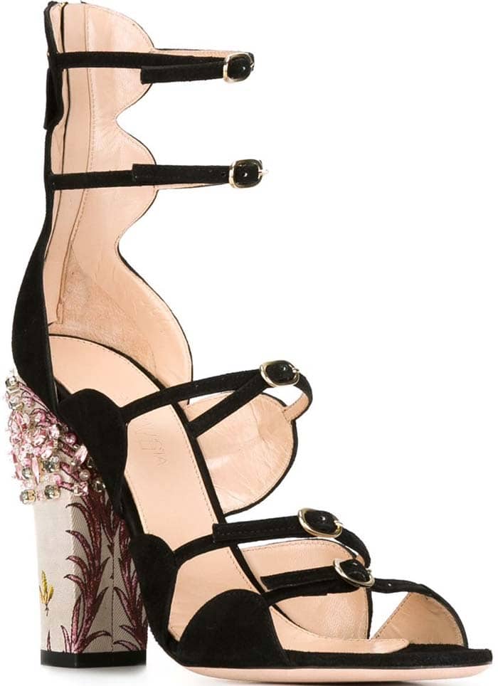 Giambattista Valli Embellished-Heel Sandals