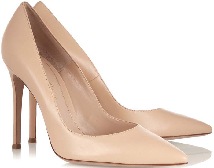 Gianvito Rossi 105 Leather Pumps