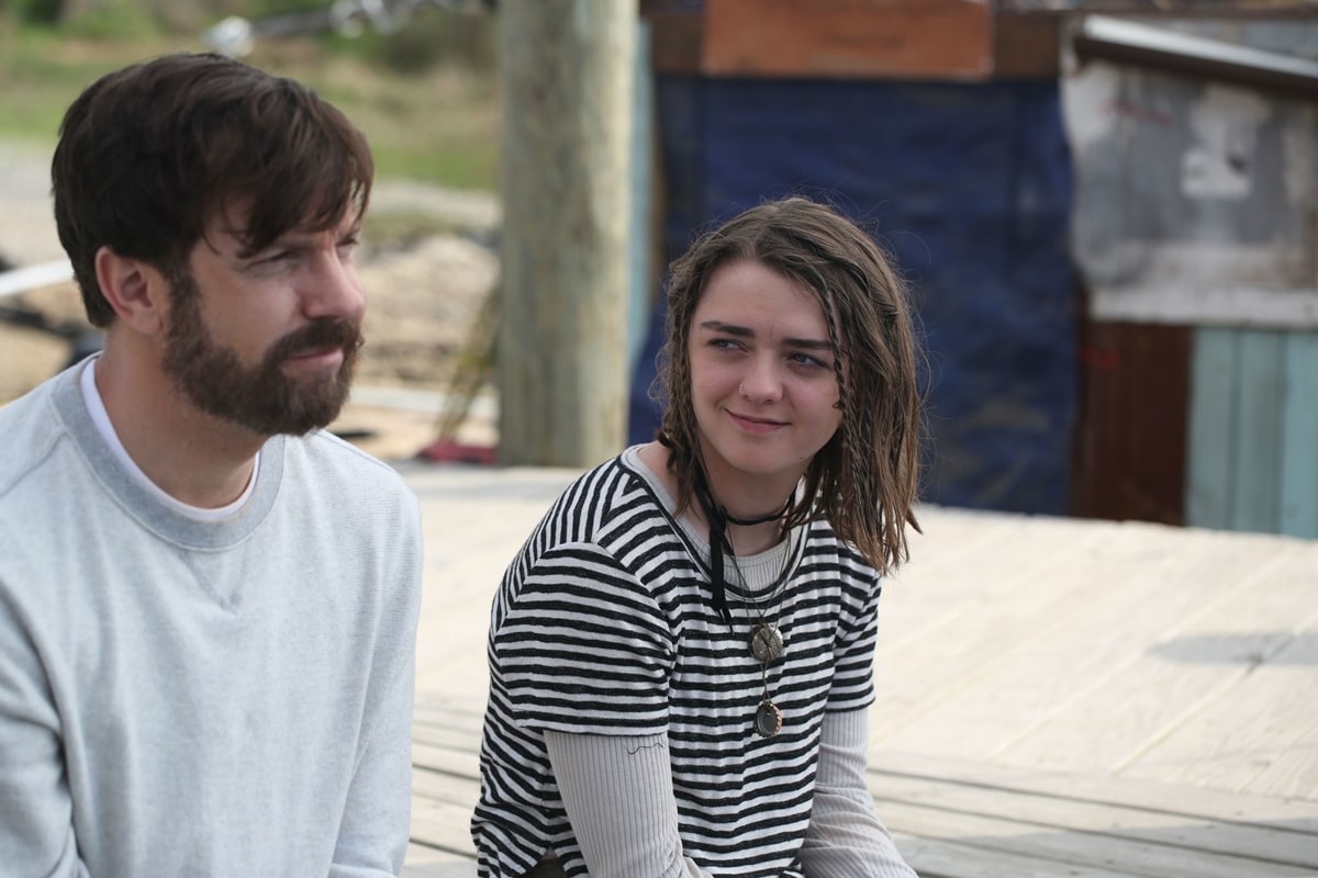 Jason Sudeikis and Maisie Williams play the lead roles in the 2016 American drama film The Book of Love