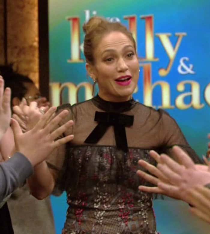 Jennifer Lopez's bold and edgy outfit might not be conventional, but she effortlessly owned the look, radiating her signature vibrancy and sparkle